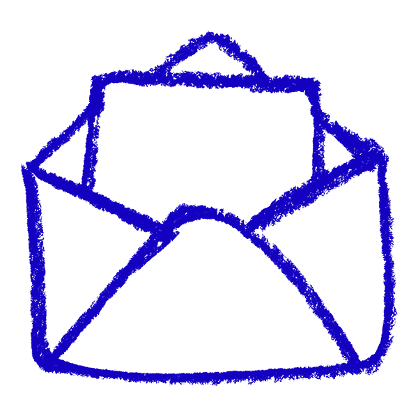 Mind doodle of an envelope